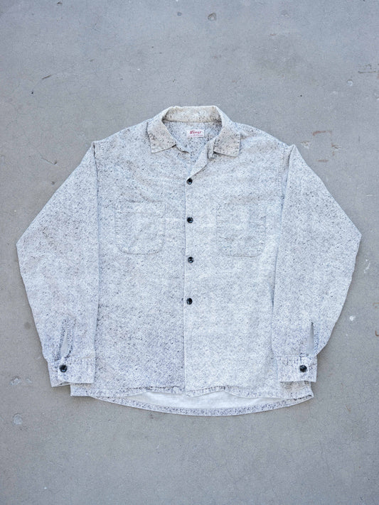 1950’s Rockabilly “Snakeskin” Loop Collar Shirt