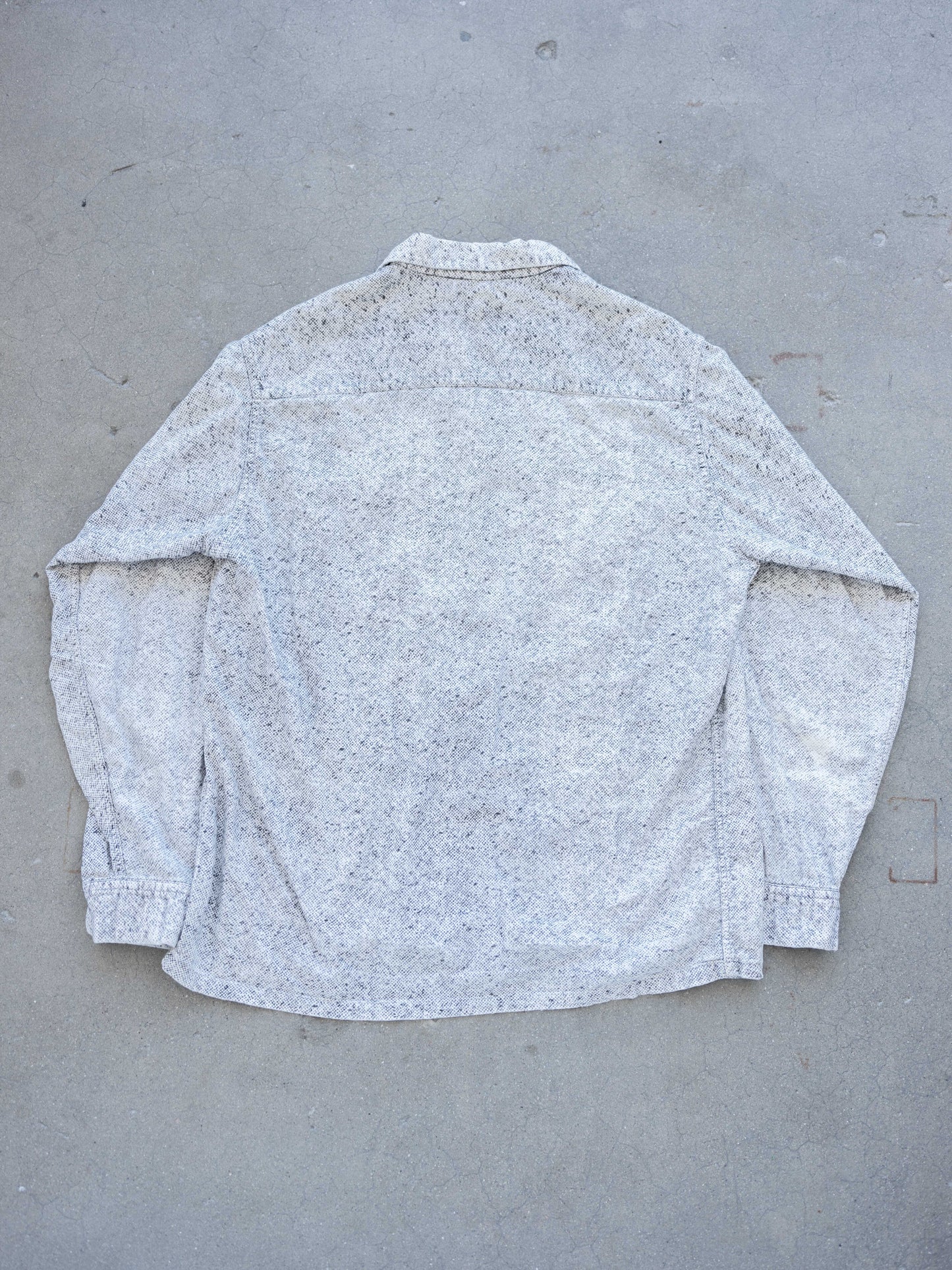 1950’s Rockabilly “Snakeskin” Loop Collar Shirt