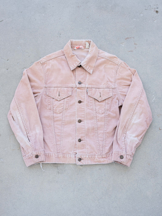 1970’s Levi’s Faded Peach Corduroy Type 3 with Distressing
