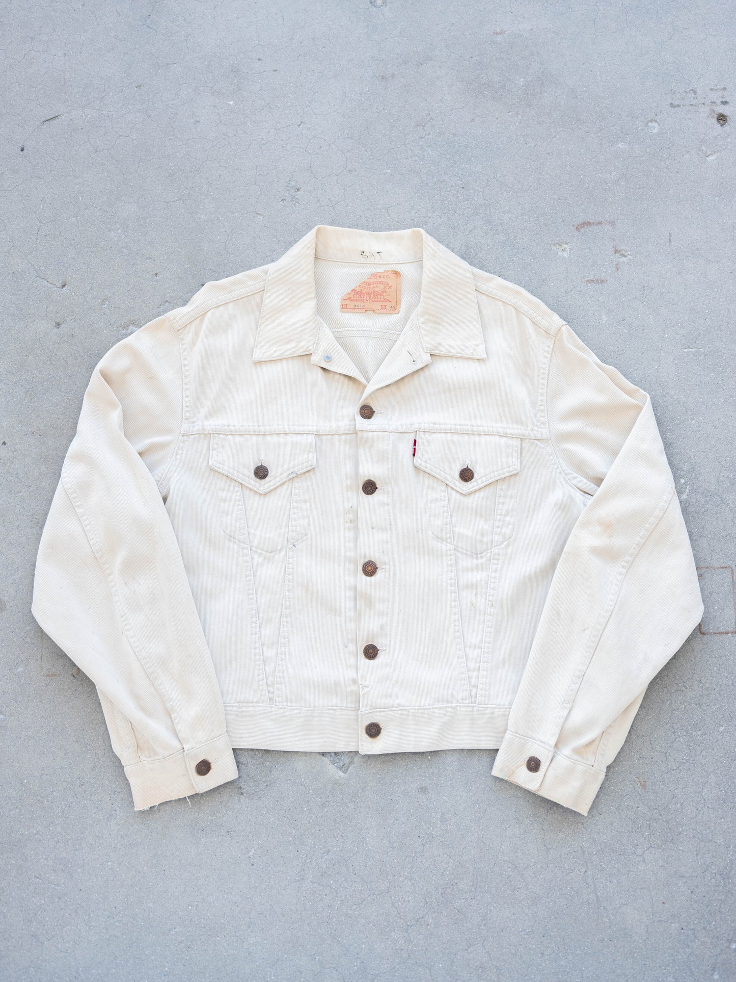 1960’s Levi’s Pique 941B Big E Type 3 Big Size