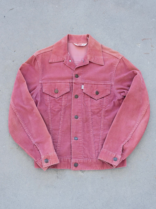 1960’s/1970’s Levi’s Magenta Corduroy Big E Type 3