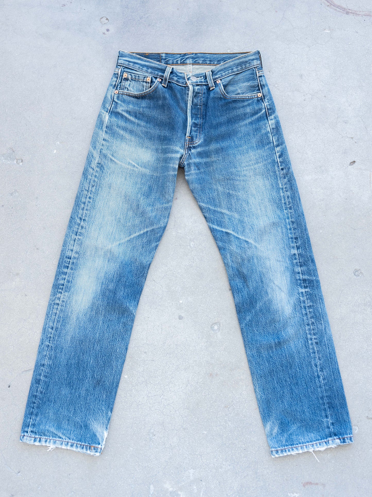 1990’s Levi’s Made In Japan 501s Dark Midwash 30W