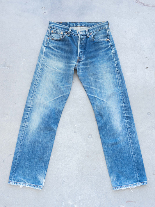 1990’s Levi’s Made In Japan 501s Dark Midwash 30W