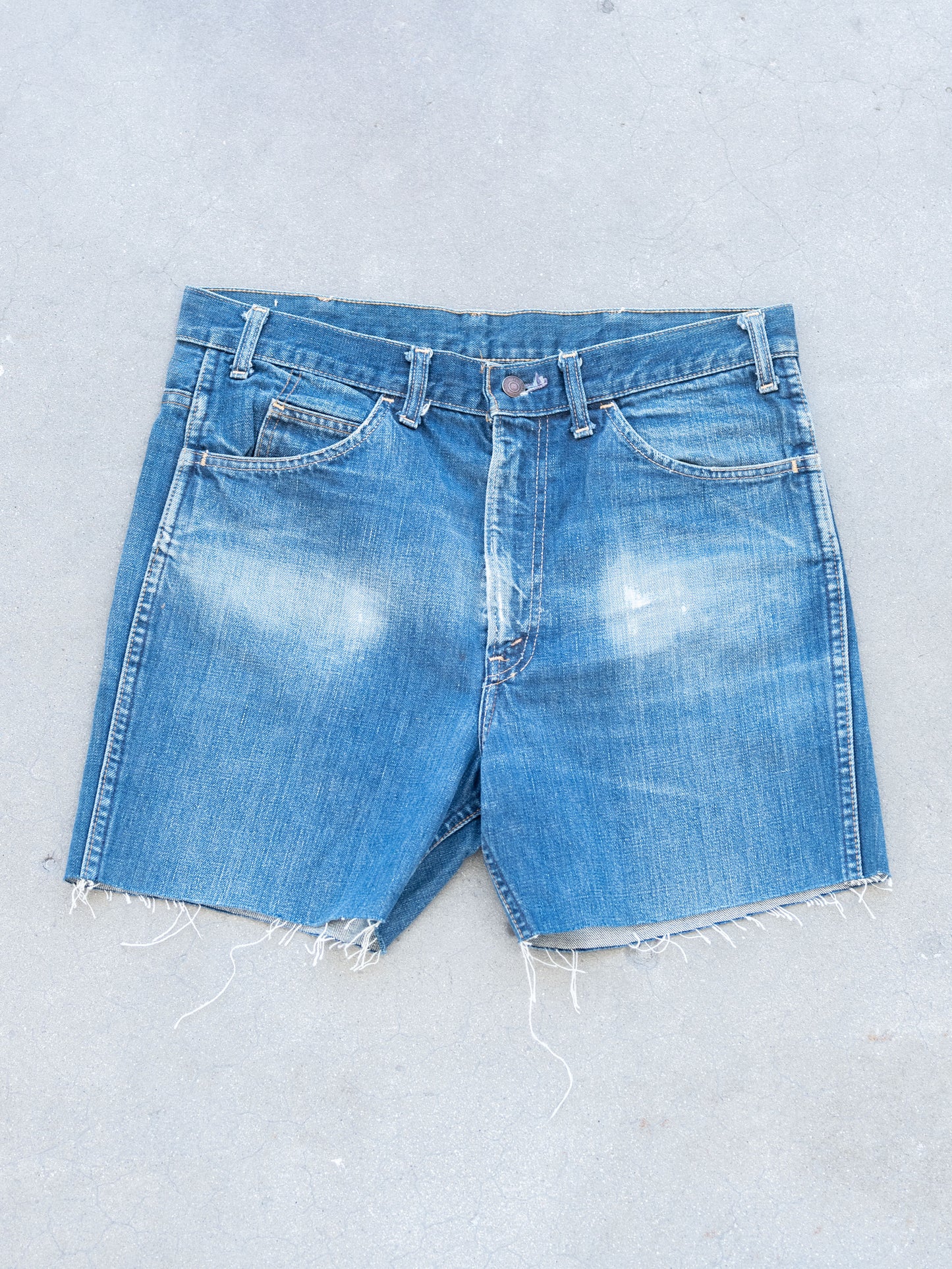 1960’s/1970’s Levi’s Big E Orange Tab Cutoff Shorts 34W