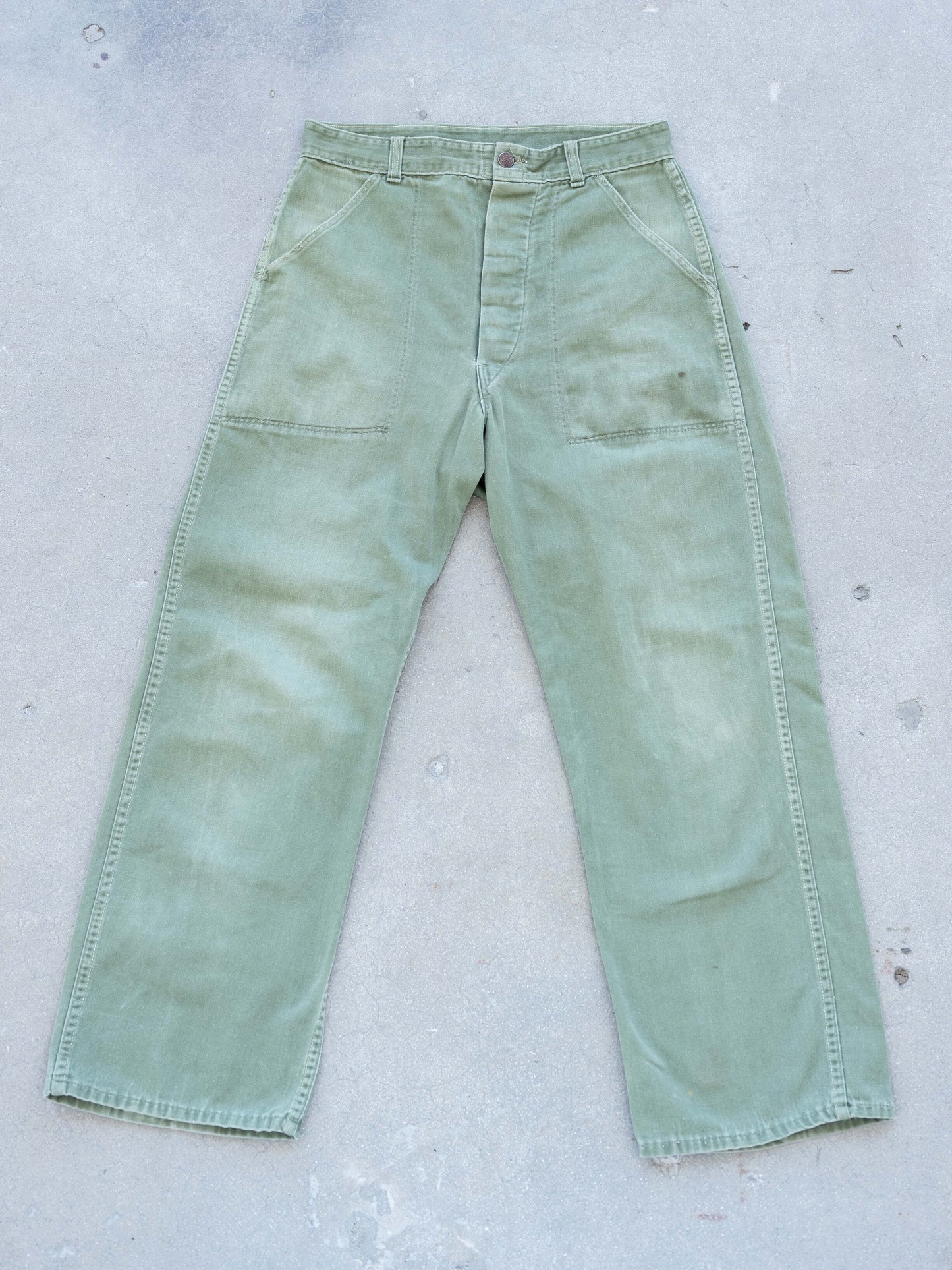1950’s 13 Star and Donut Button US Military Pants 31W