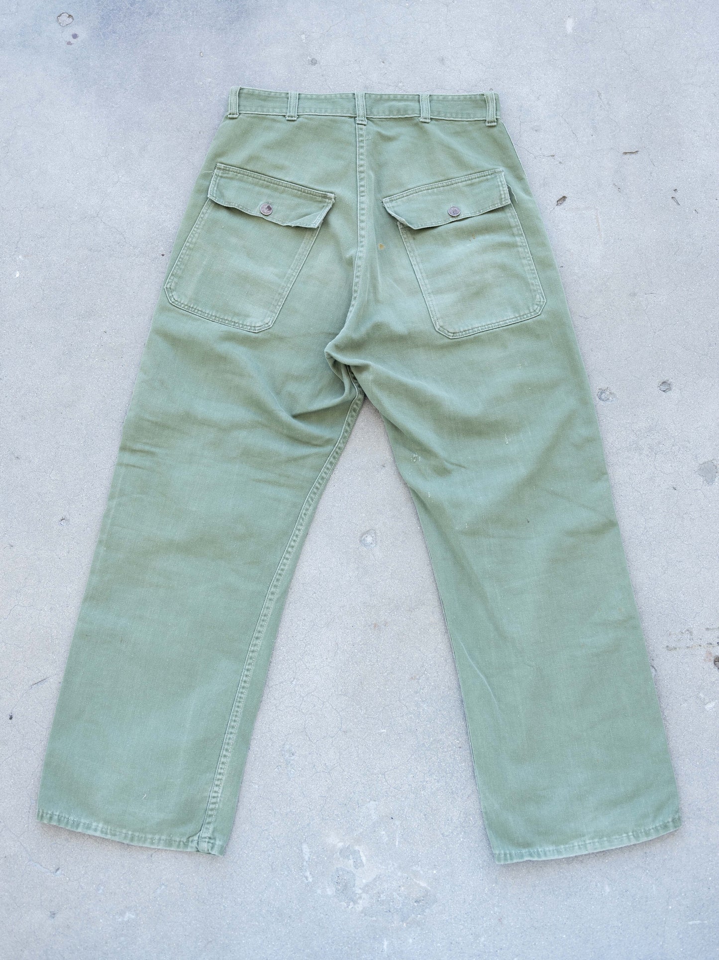 1950’s 13 Star and Donut Button US Military Pants 31W
