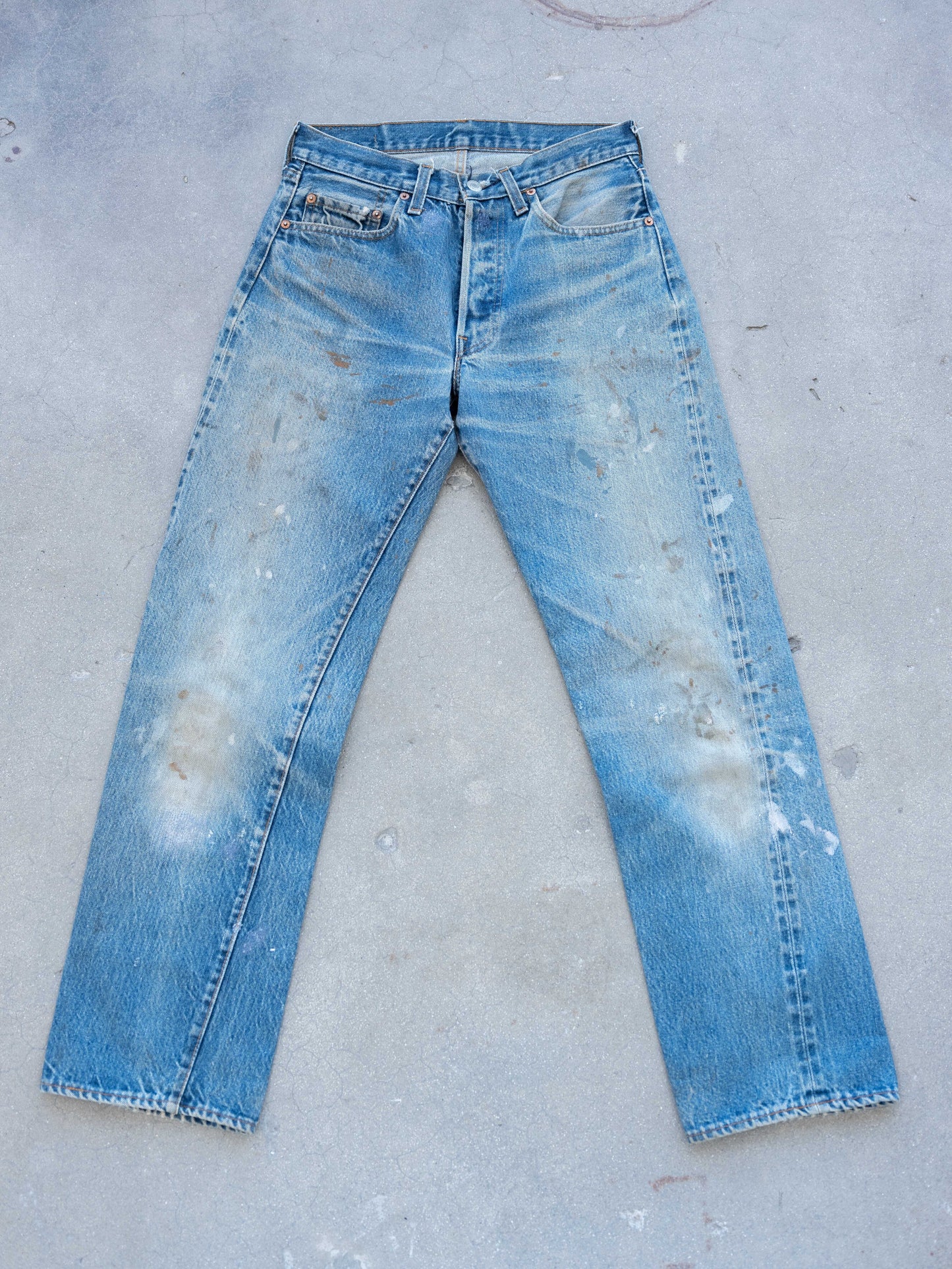 1970’s/1980’s Levi’s 501s Painter Redlines in Midwash 30W