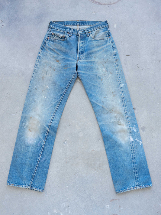 1970’s/1980’s Levi’s 501s Painter Redlines in Midwash 30W