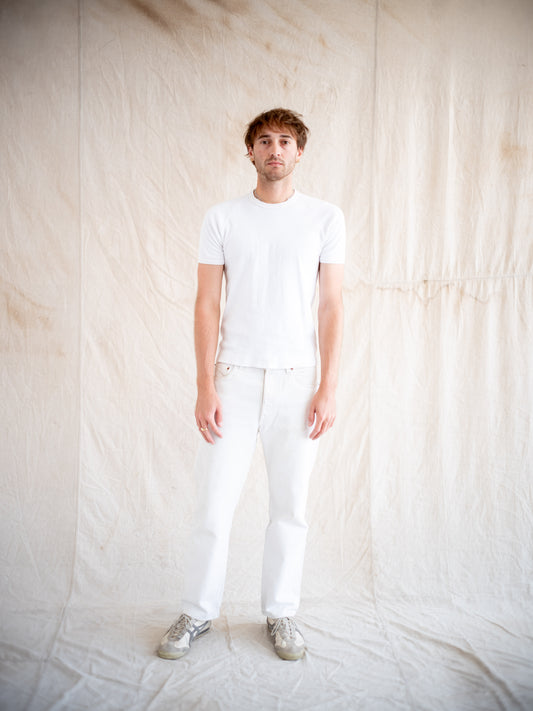 1980’s Levi’s White 501s with Subtle Character 34W