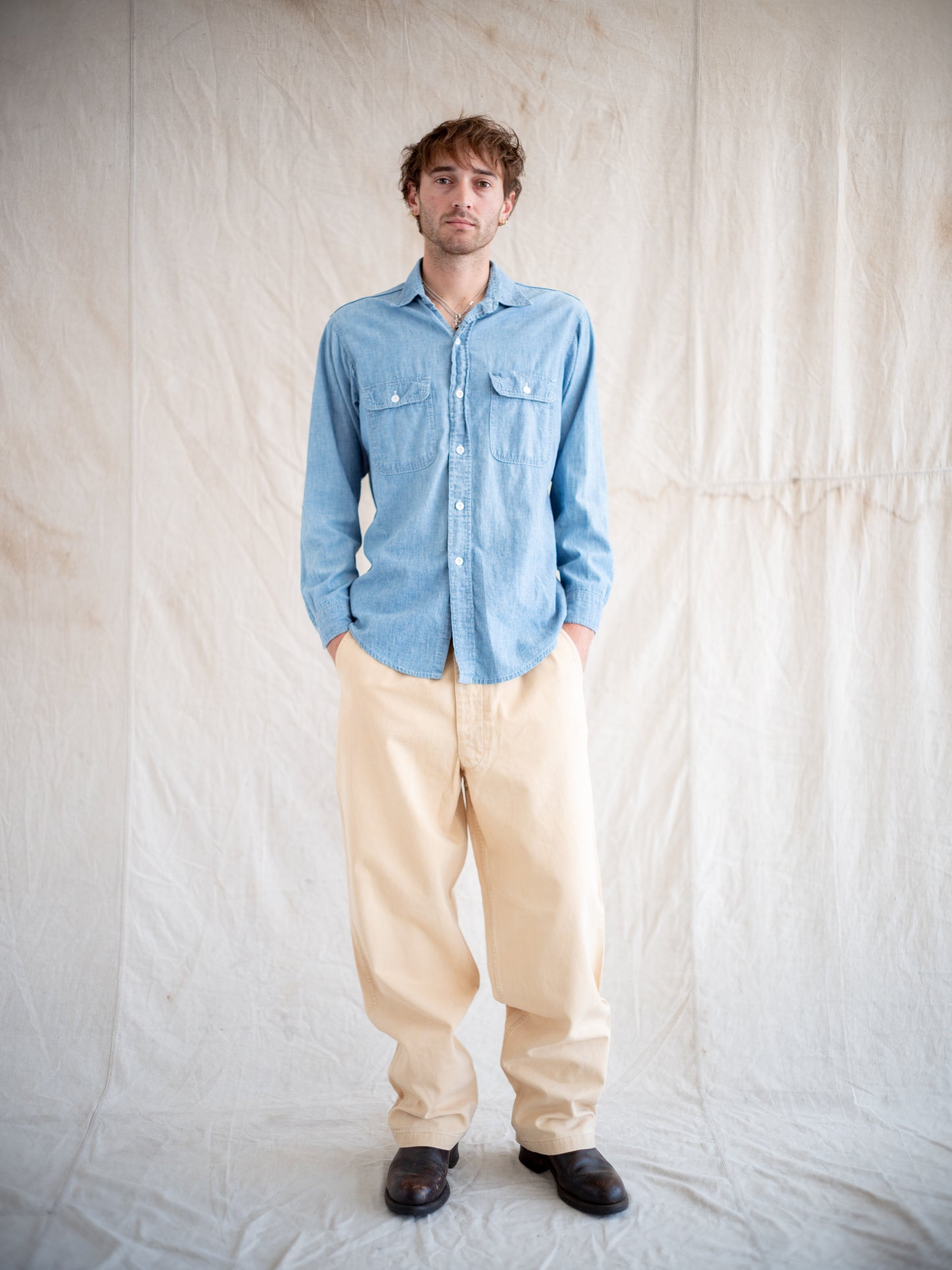 1980’s Clean “Big Mac” Chambray