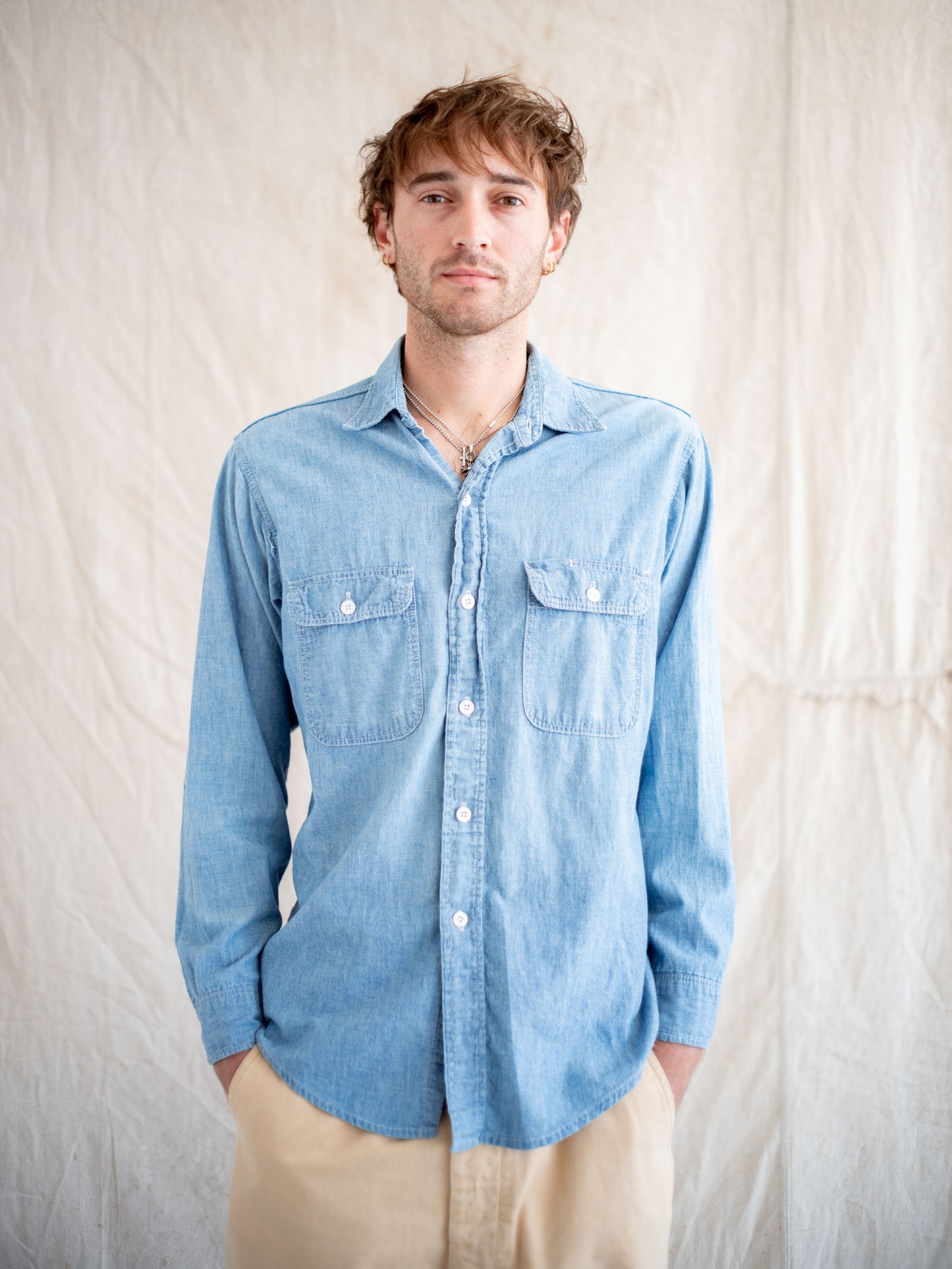 1980’s Clean “Big Mac” Chambray