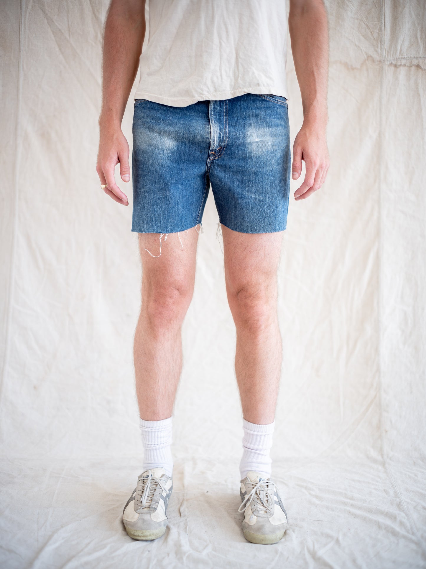 1960’s/1970’s Levi’s Big E Orange Tab Cutoff Shorts 34W