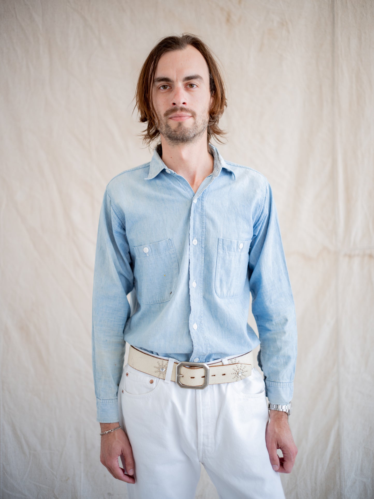 1960’s Faded and Well Worn Chambray