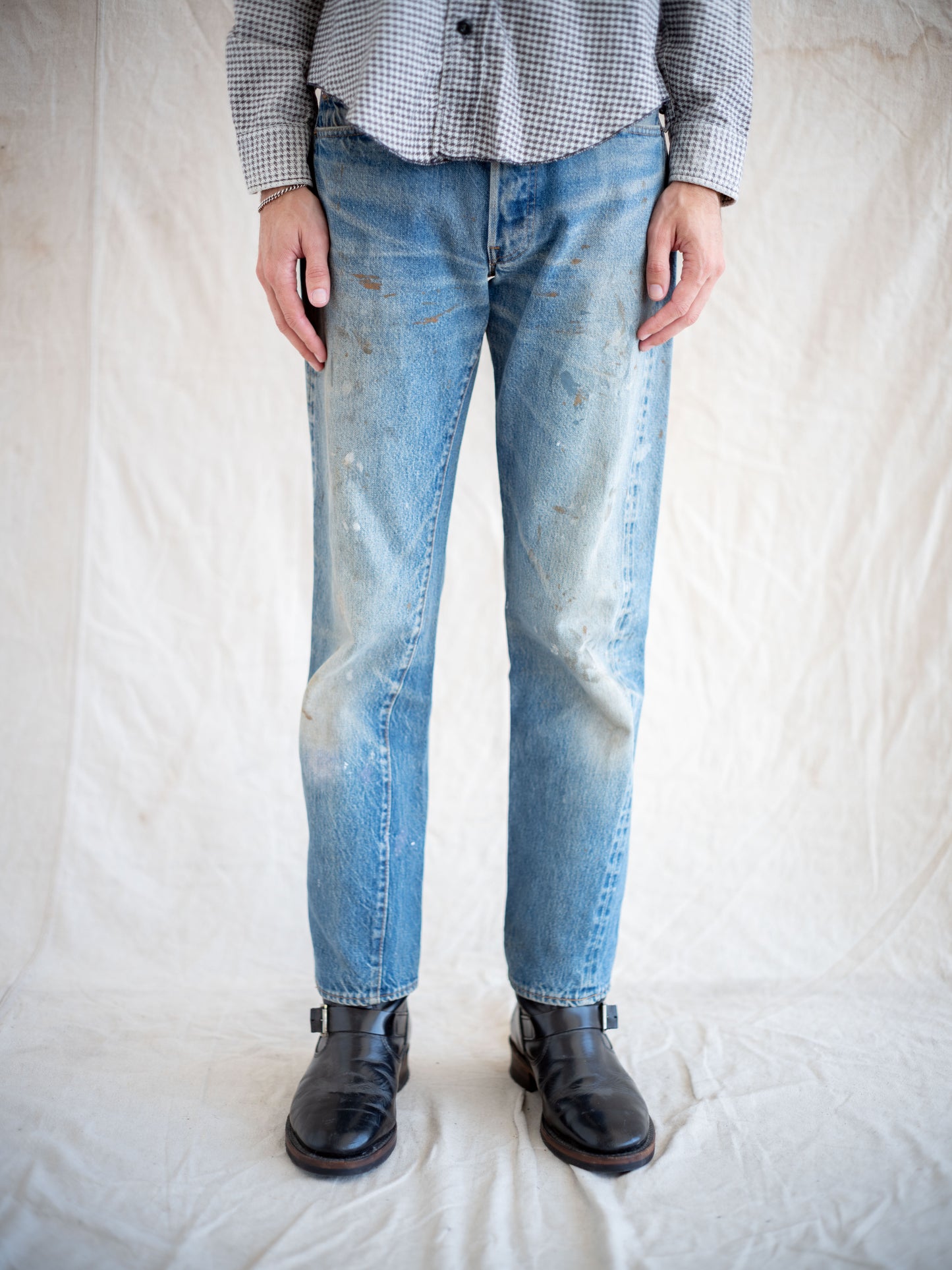 1970’s/1980’s Levi’s 501s Painter Redlines in Midwash 30W