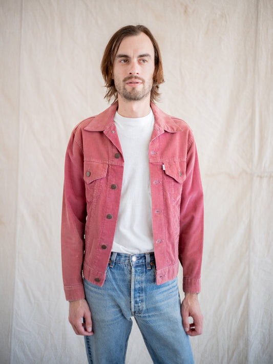 1960’s/1970’s Levi’s Magenta Corduroy Big E Type 3