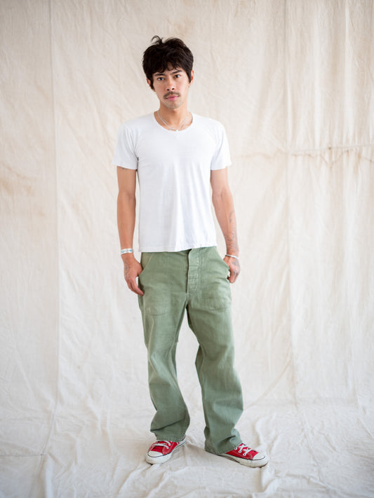 1950’s 13 Star and Donut Button US Military Pants 31W