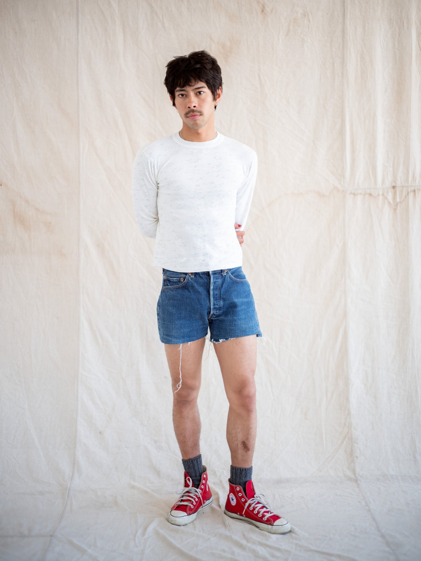 1970’s 501s Single Stitch Redline Shorts Dark Wash 29W