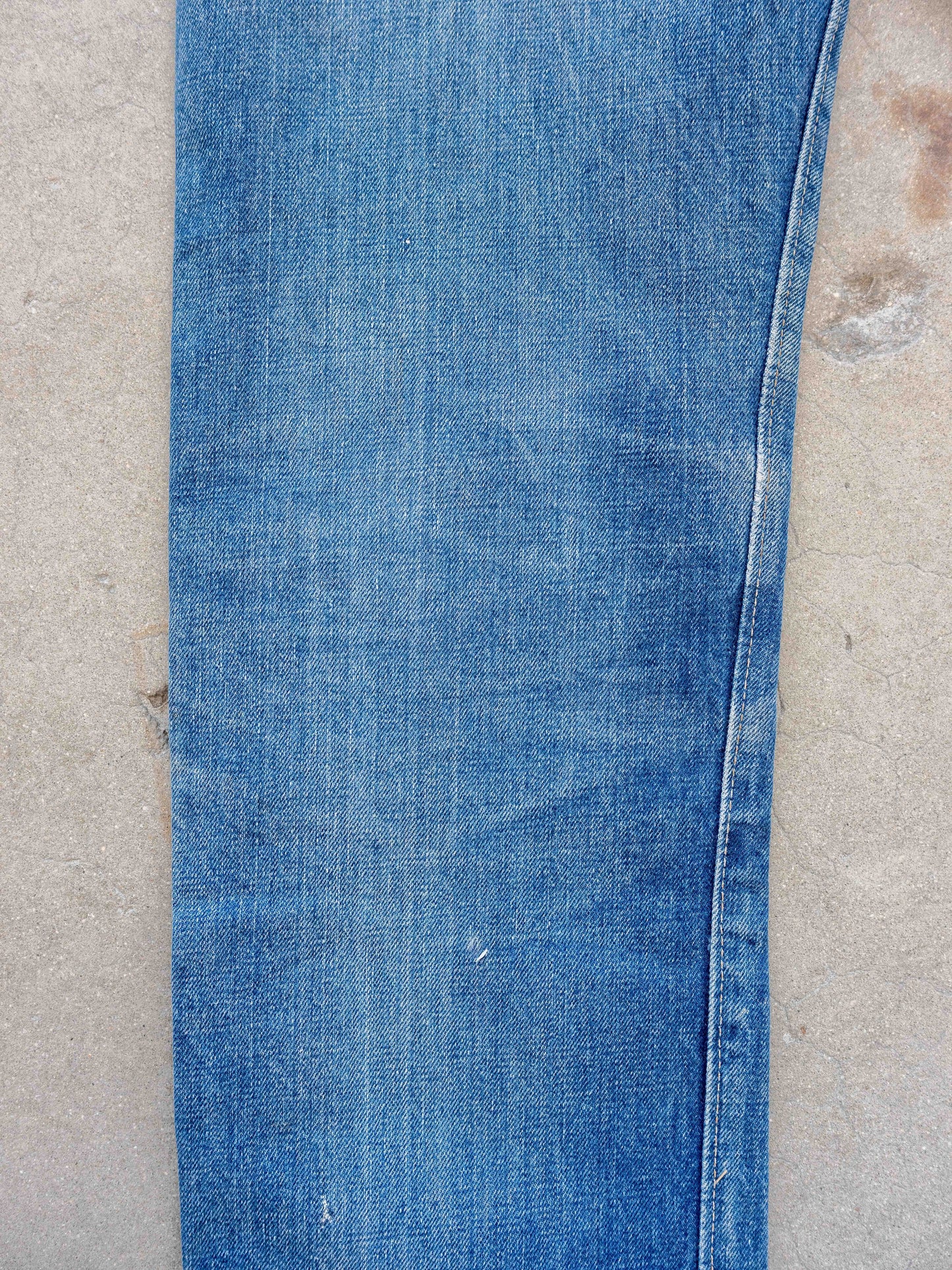 1960’s Levi's 502 Big E Selvedge with Paint, Wear, and Repairs 30W