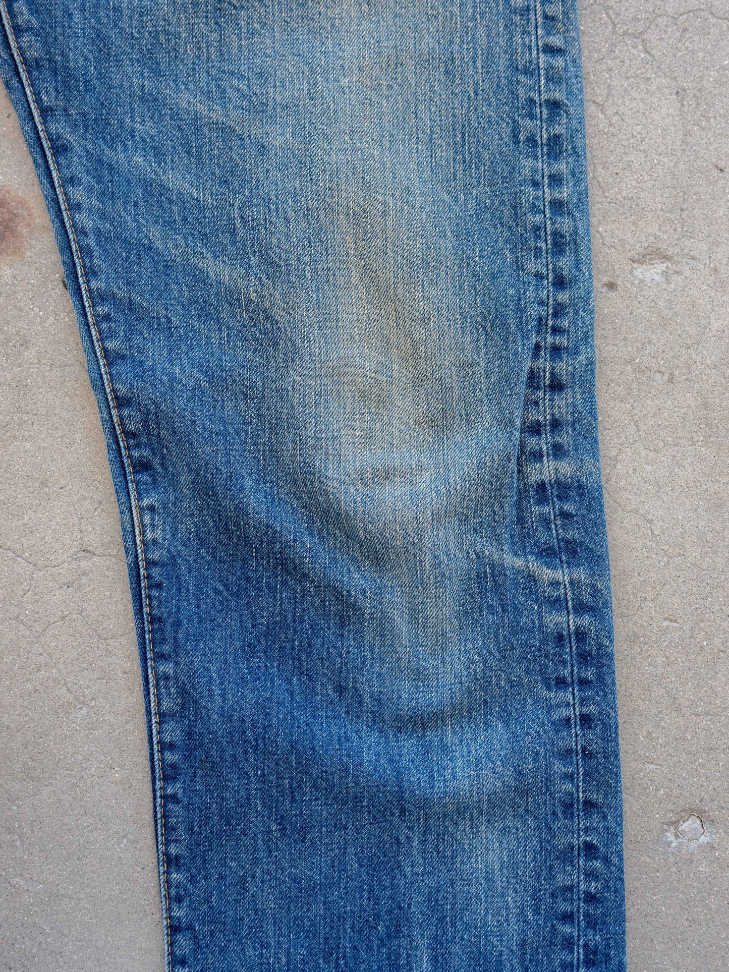 1970’s Levi’s 505 Single Stitch with Mudwash and Whiskers 35W