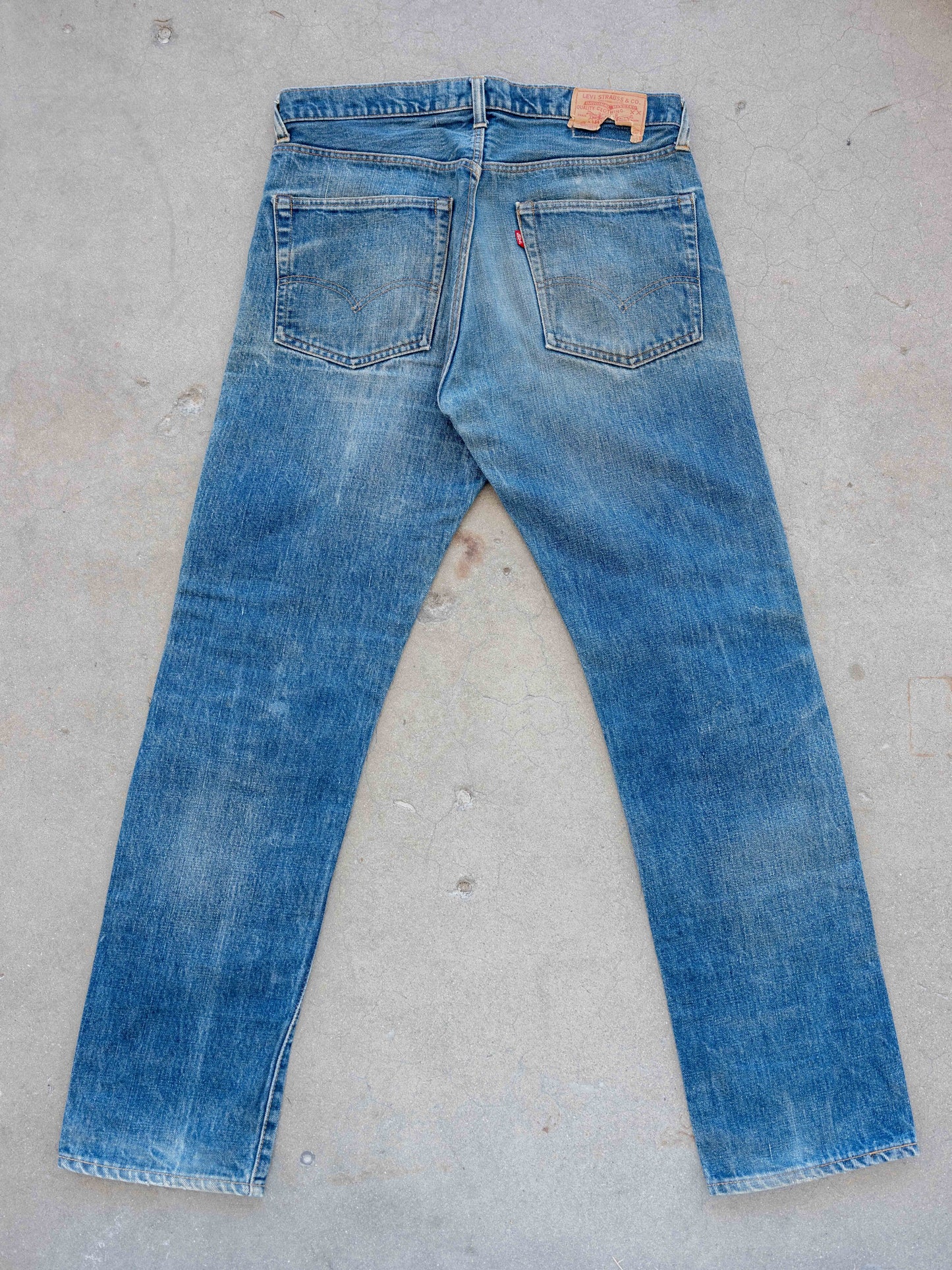1970’s Levi’s 505 Single Stitch with Mudwash and Whiskers 35W
