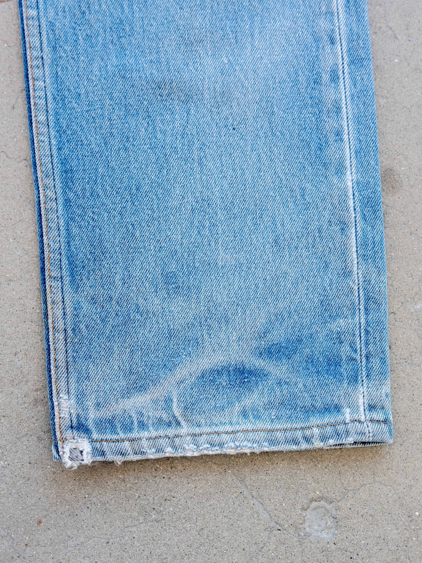 1990’s Levi’s 501s with Paint and Repairs with Great Character 30W