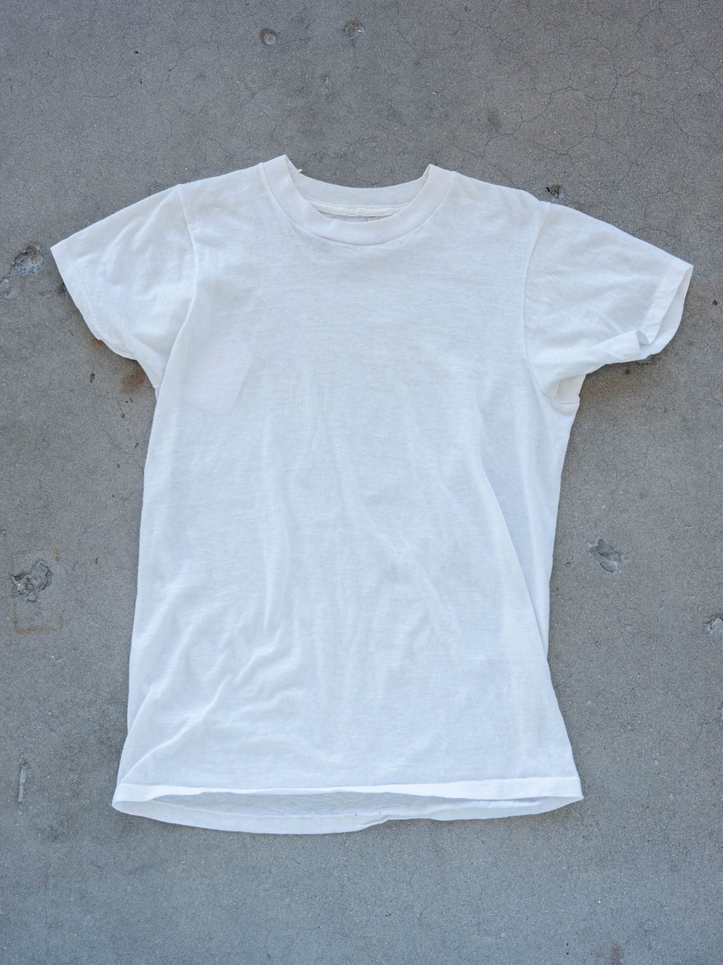 1980’s White Blank Top