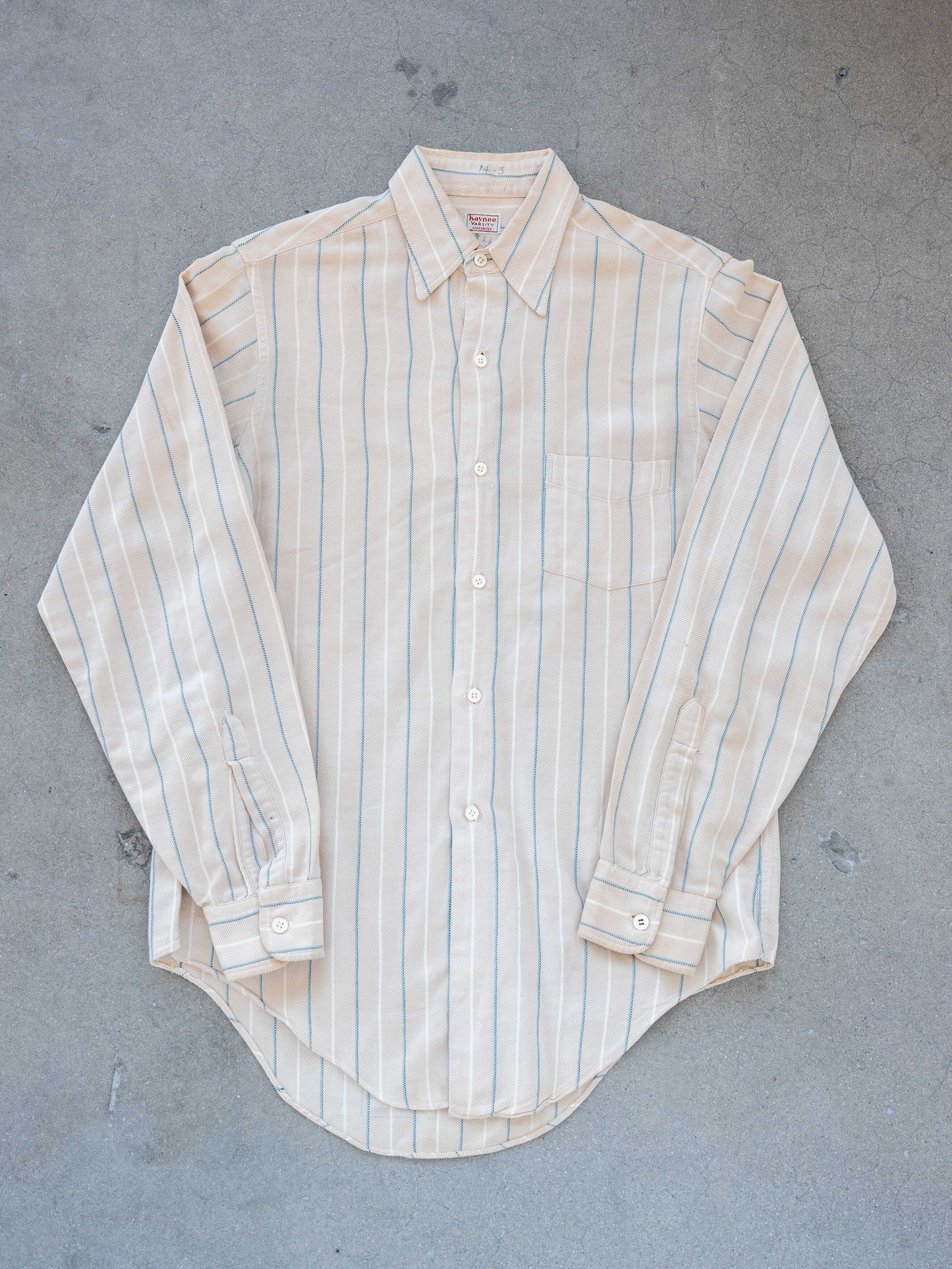 1930’s/1940’s All Cotton Striped Buttonup