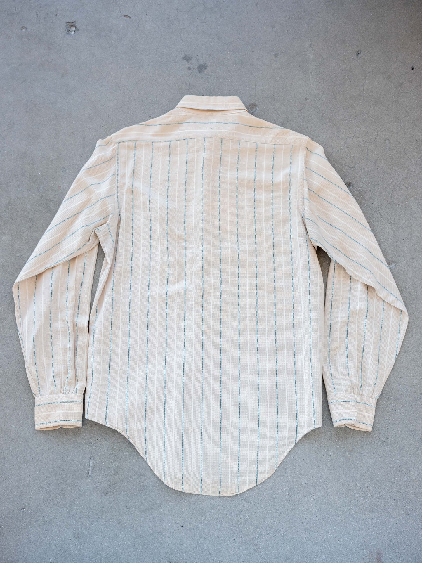 1930’s/1940’s All Cotton Striped Buttonup
