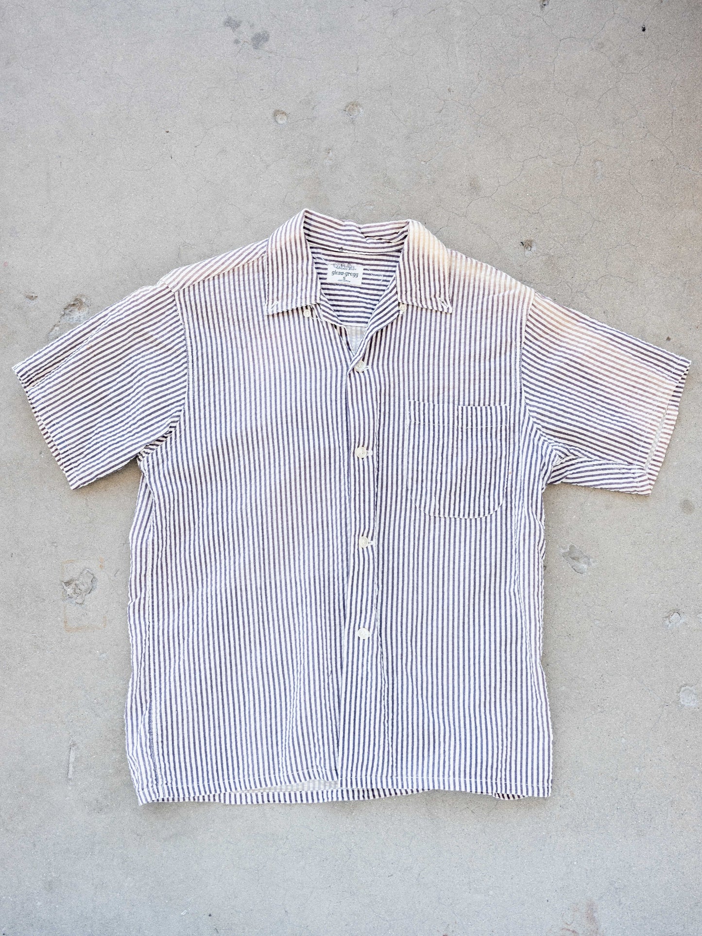 1960’s Striped Seer Sucker All Cotton