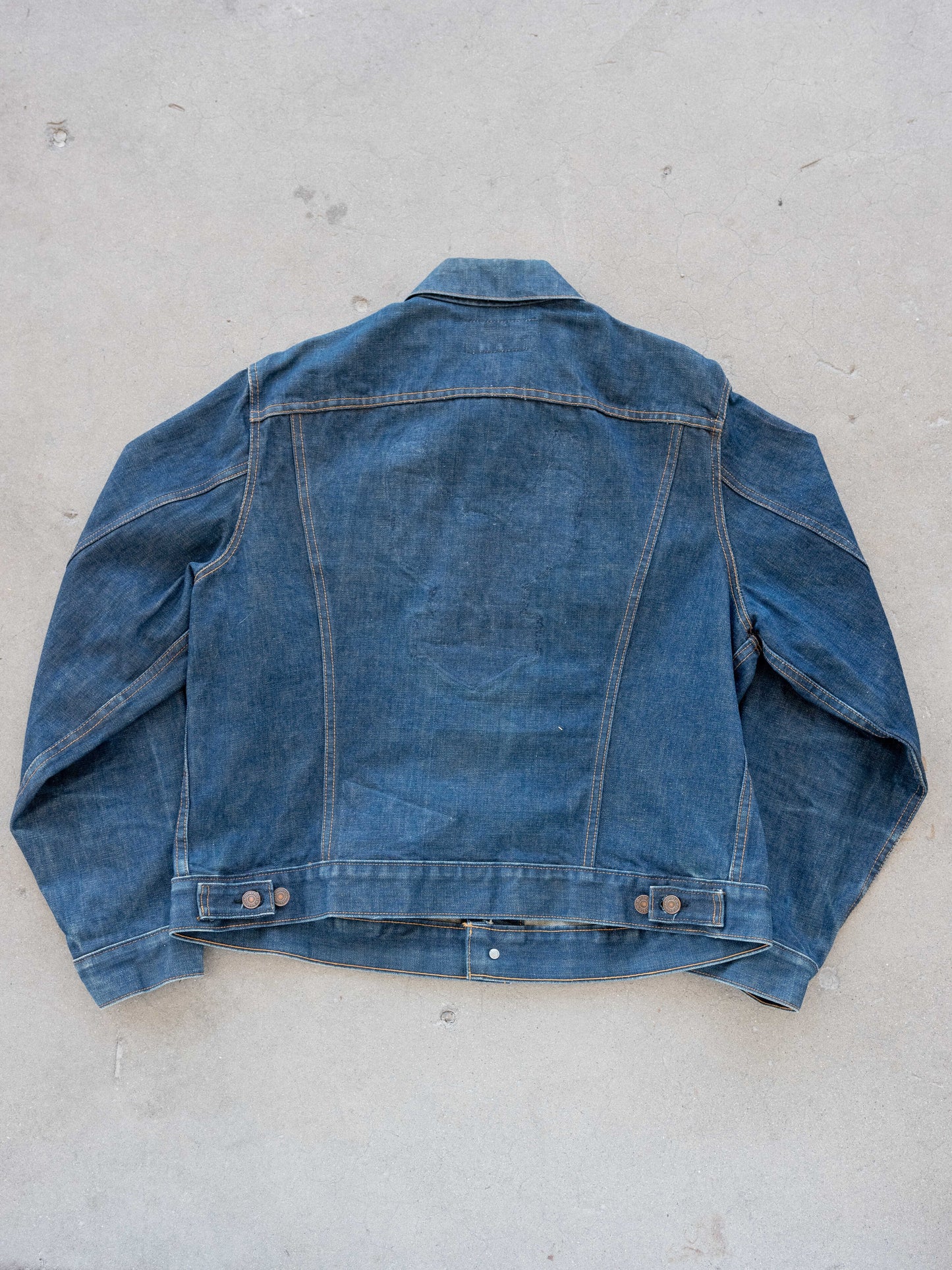 1960’s Levi’s Big E Type 3 Size 46 Extremely Dark