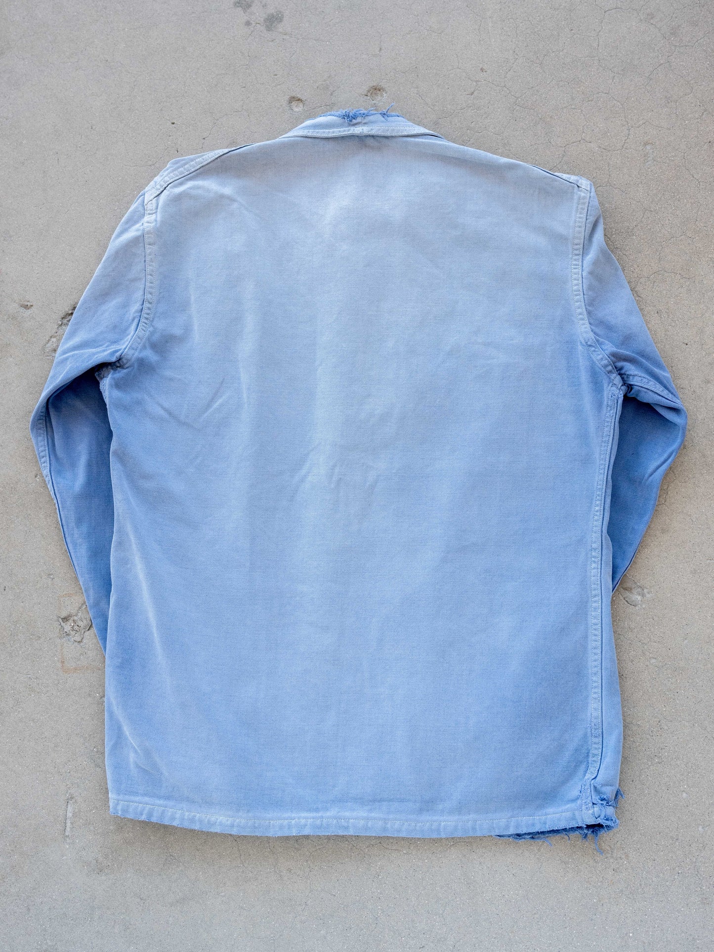 1950’s/1960’s French Chore Jacket with Fading and Distressing