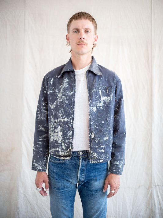1970’s Big Mac Heavily Painted and Distressed Workwear Jacket (Size Medium/Large)