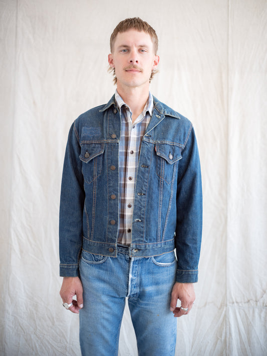 1960’s Levi’s Big E Type 3 in a Dark Wash (Size Small)