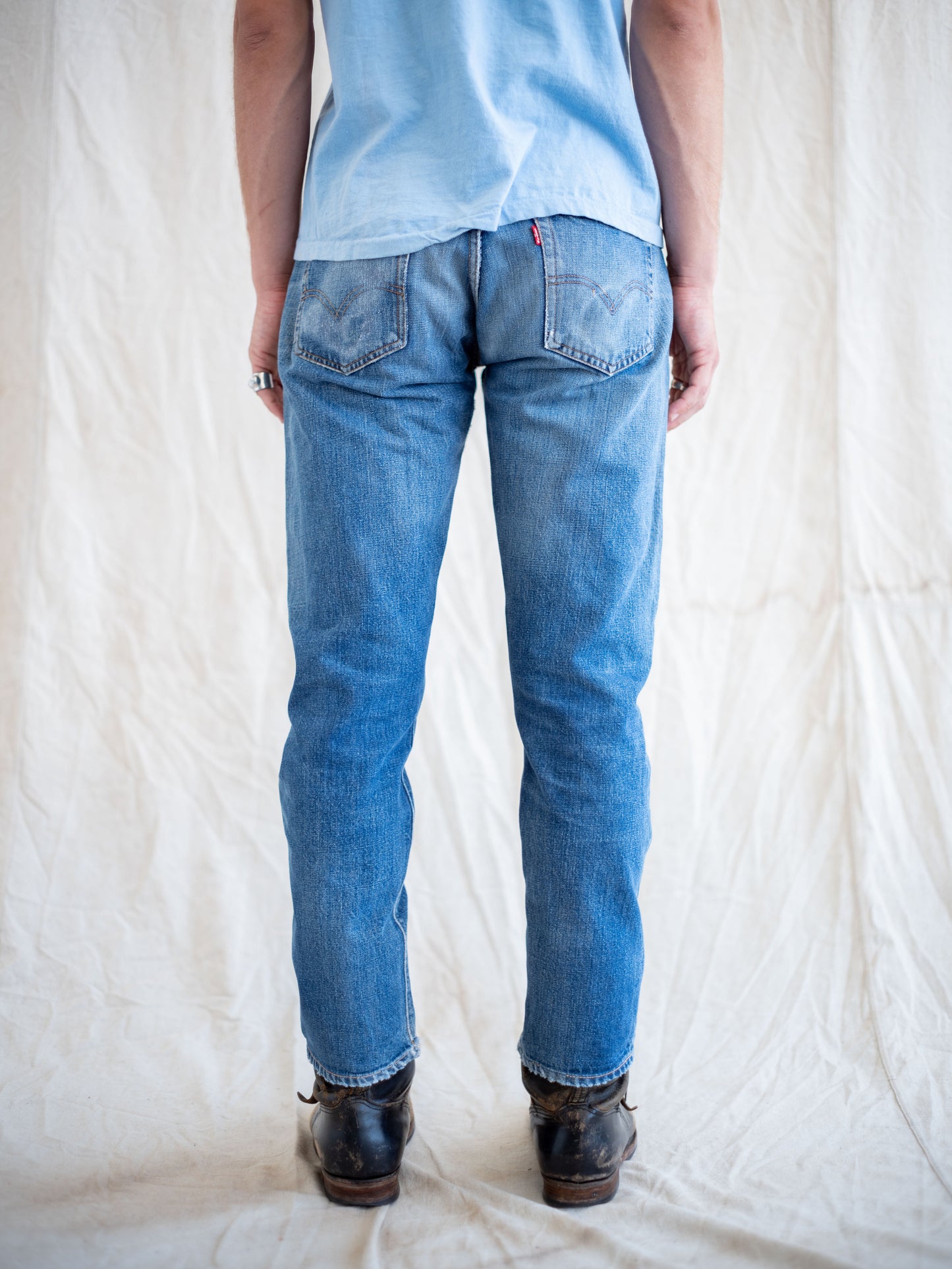 1960’s Levi’s Big E 501 with Great Whiskering and Wash 32W