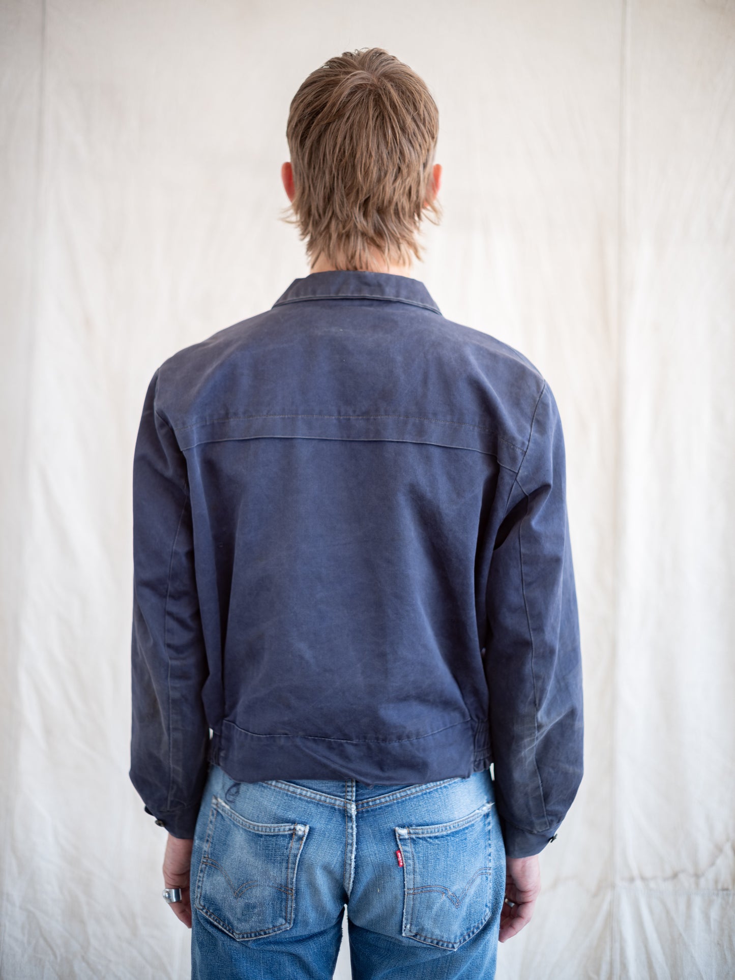 1950’s/1960’s Distressed Gabardine Blend Work Jacket
