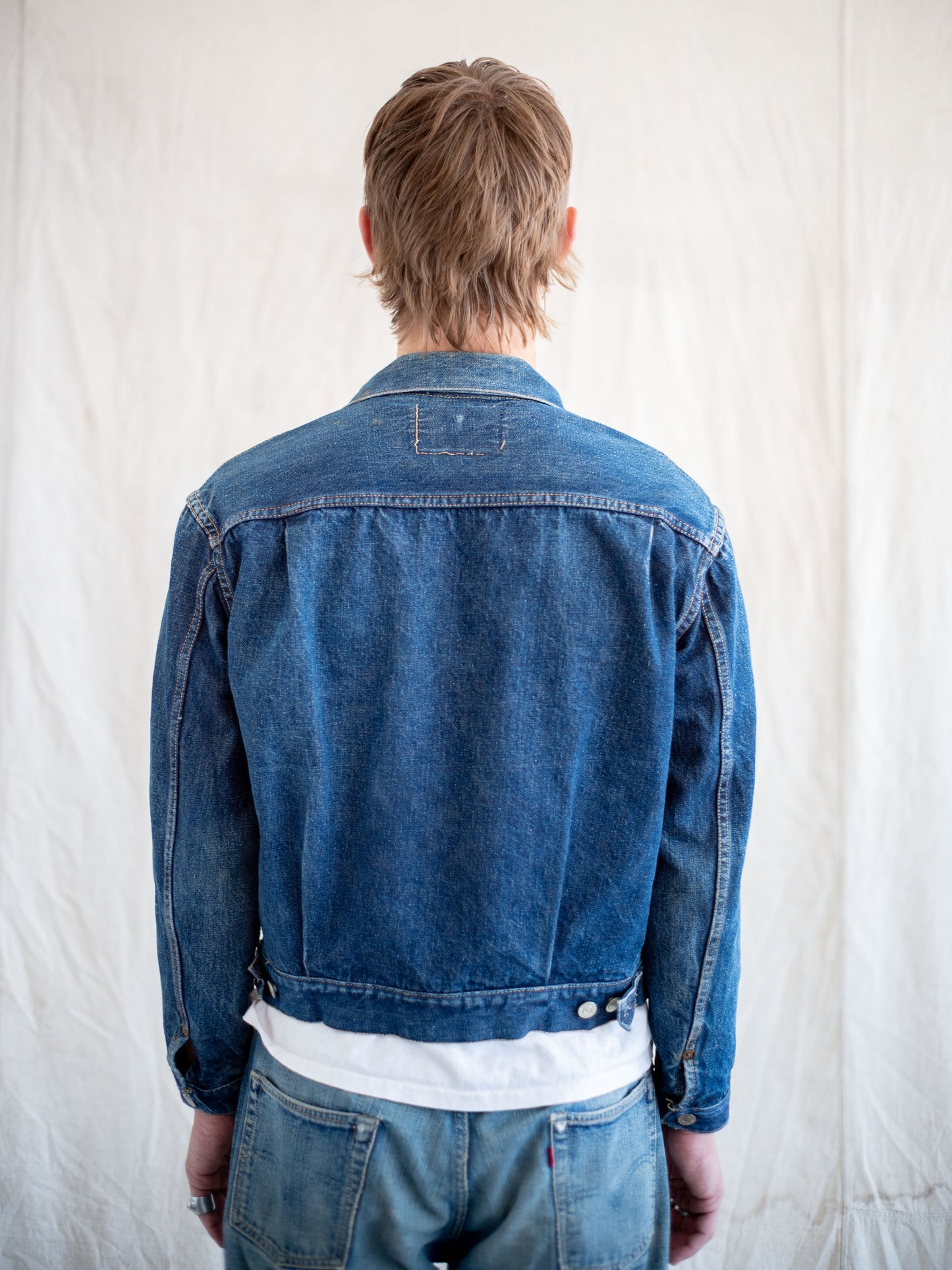 1950's Levi's 507XX Type Two Jacket in a Dark Wash Size 40