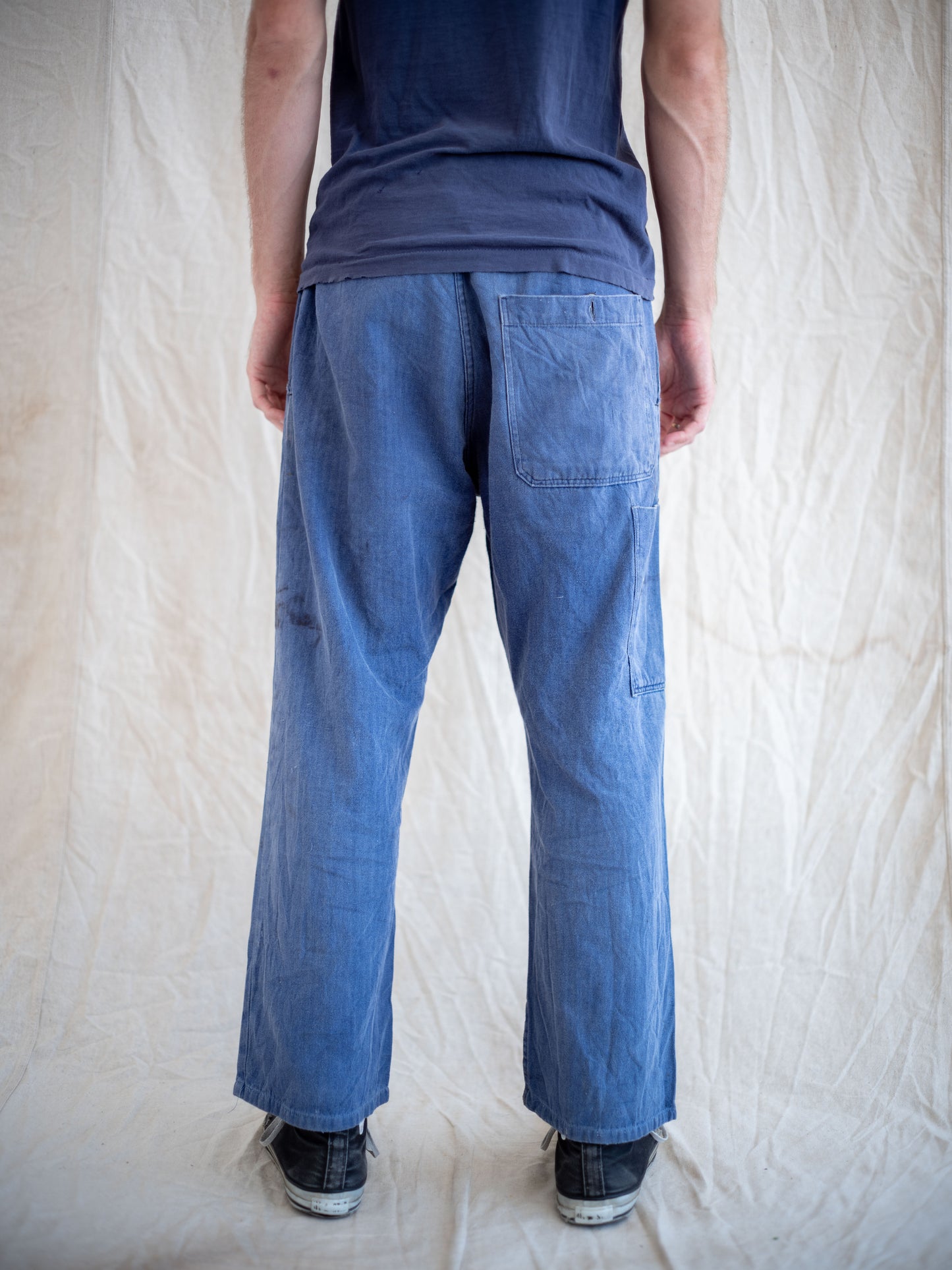 1960’s/1970’s HBT European Workwear with Wideleg 38W