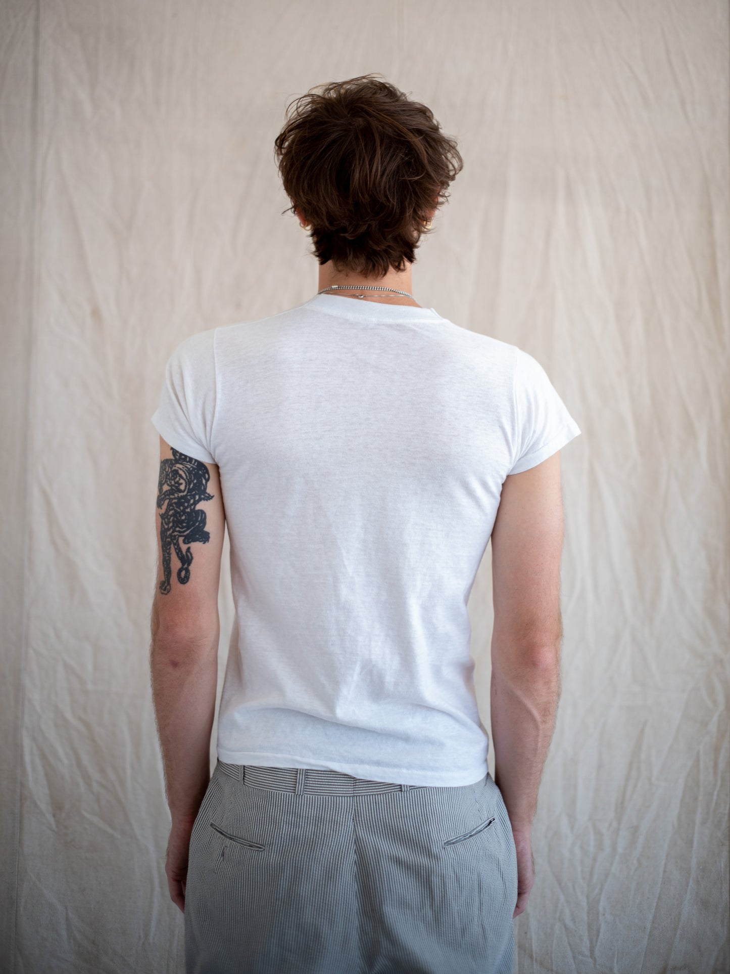 1980’s White Blank Top