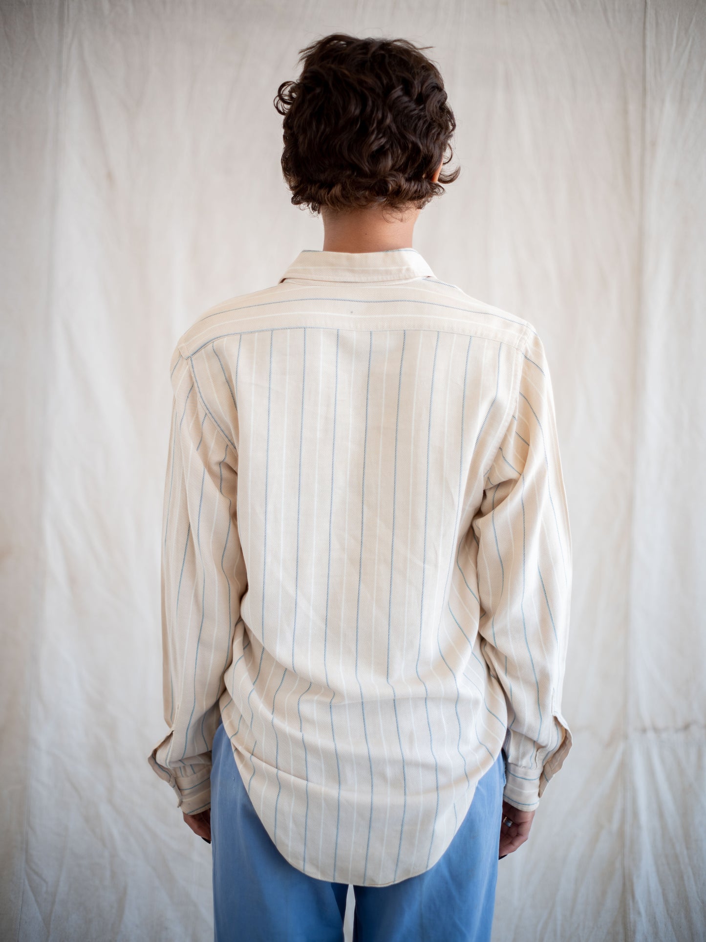 1930’s/1940’s All Cotton Striped Buttonup