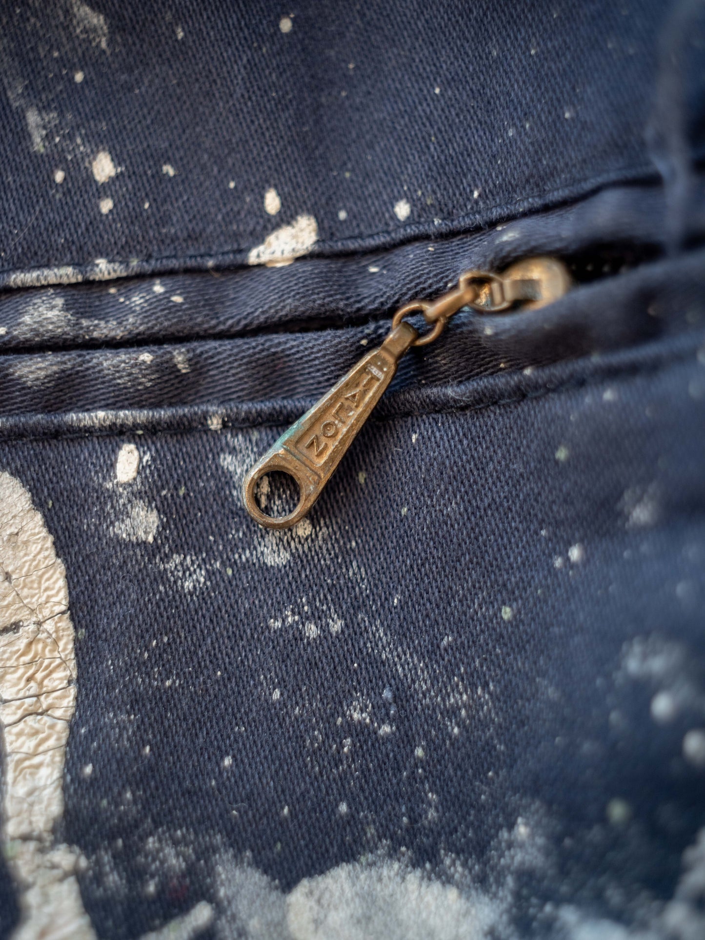 1970’s Big Mac Heavily Painted and Distressed Workwear Jacket