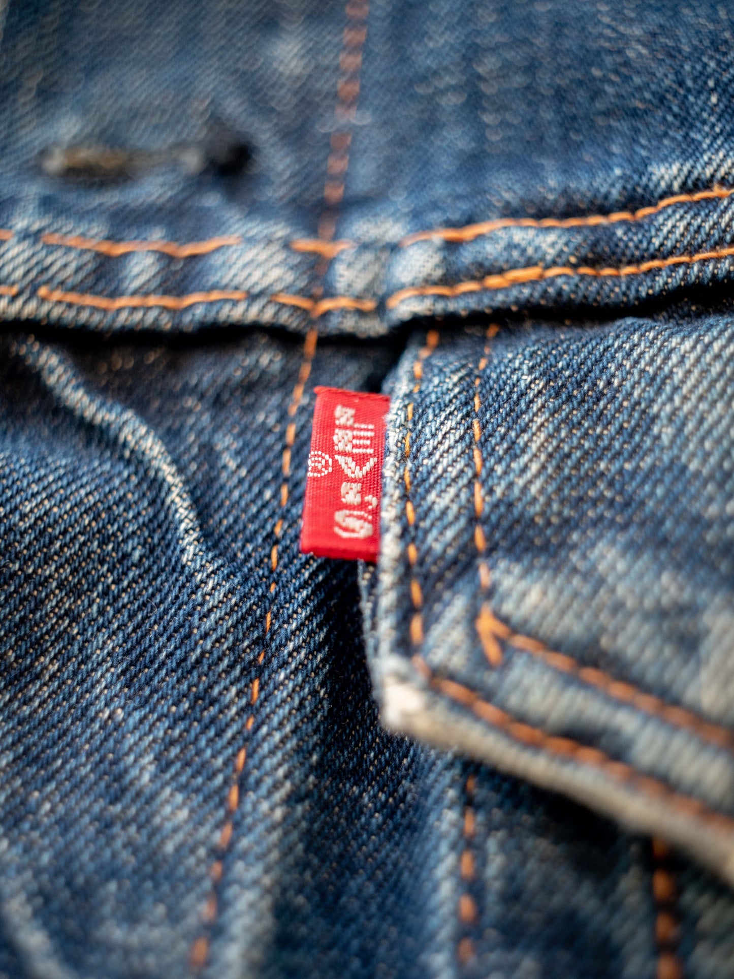 1960’s Levi’s Big E Type 3 with Great Whiskering and Wear