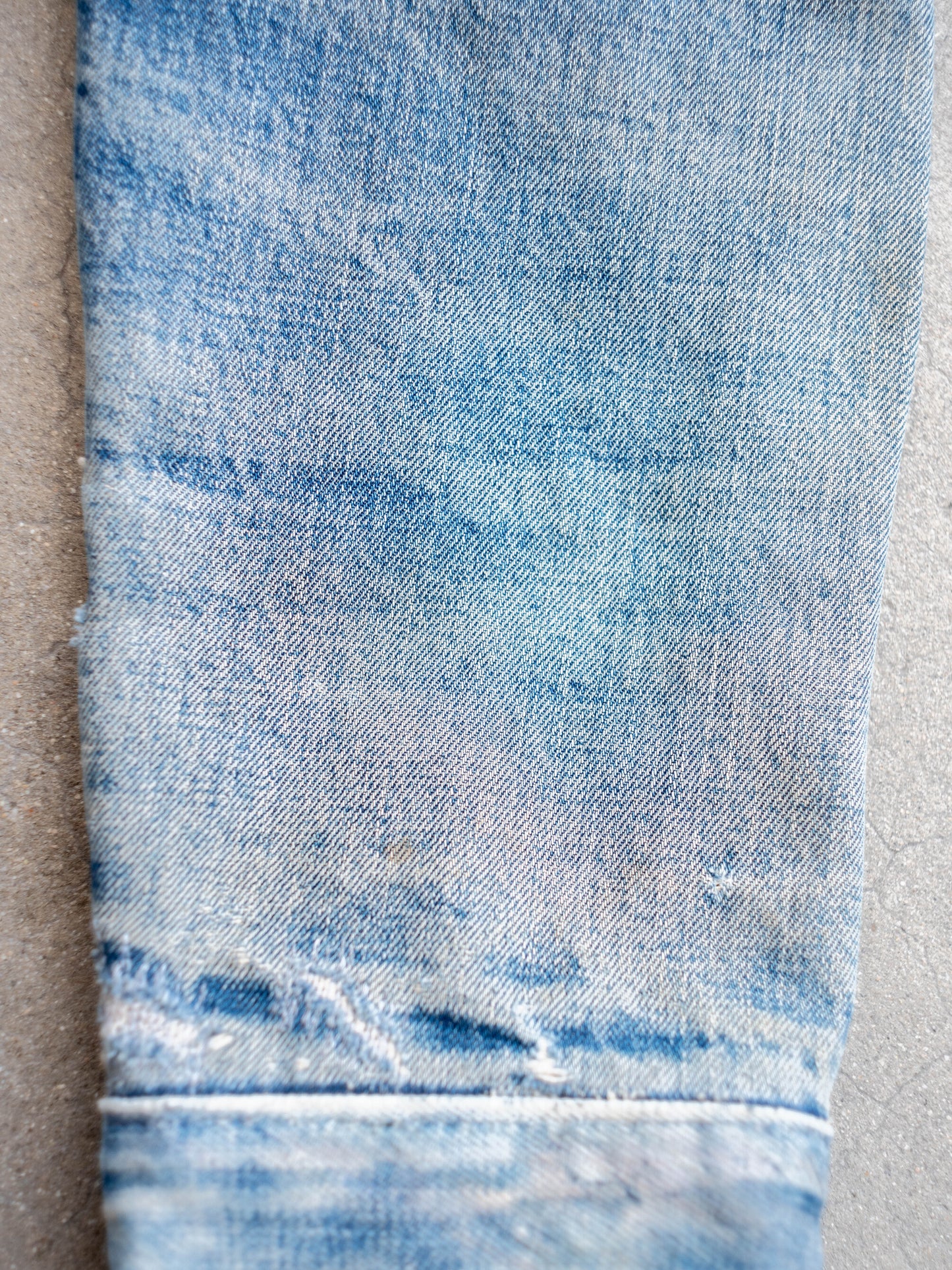 1950's Levi's 507XX Type Two Jacket with Wear and Fading (Size 40)