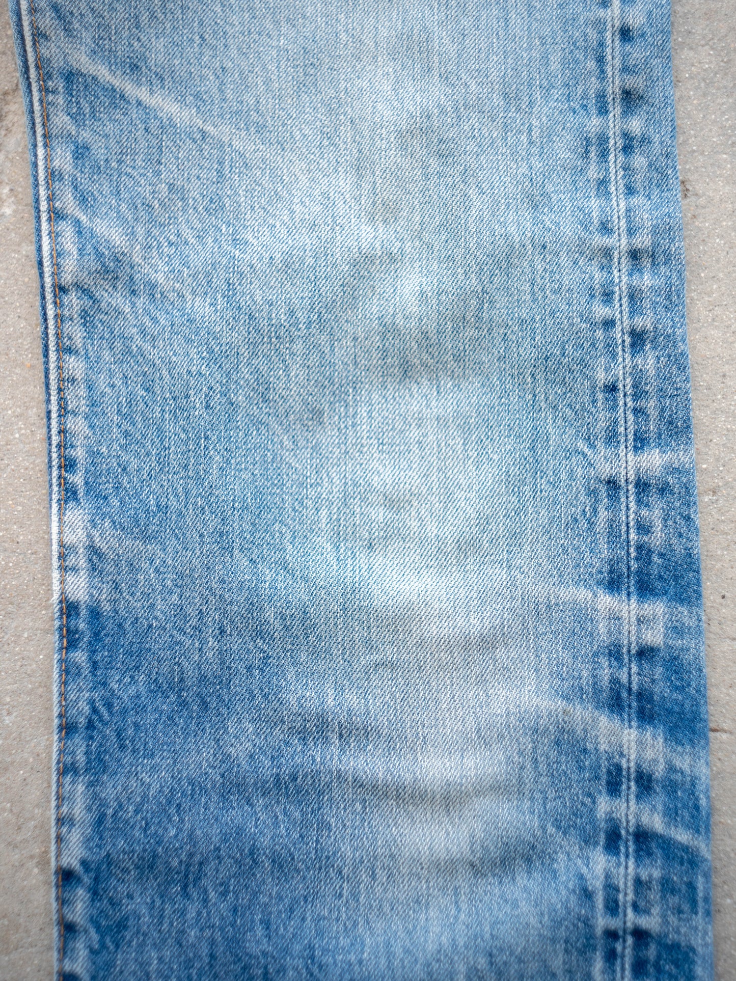1970’s/1980’s Levi’s 501 Redlines with Whiskering in a Midwash 31W