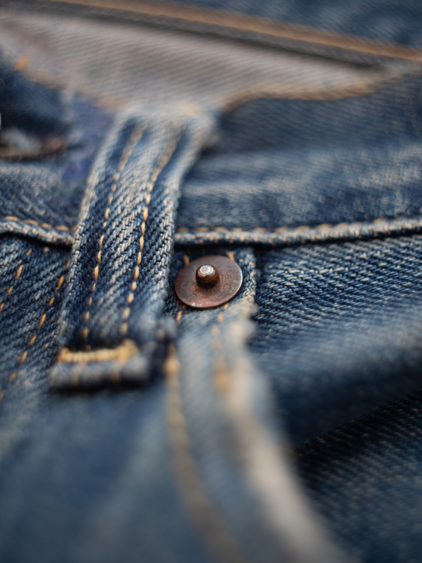 1950’s/1960’s Levi’s 501XX Big E Hidden Rivets with Repairs 30W