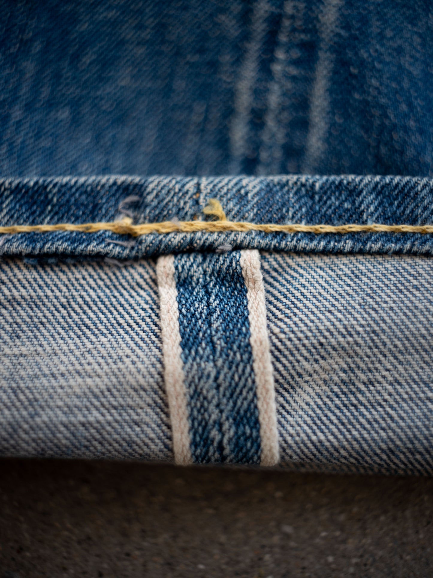 1950’s/1960’s Levi’s 501XX Big E Hidden Rivets with Repairs 30W