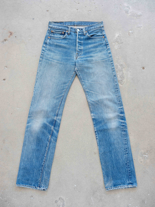 1970’s/1980’s Levi’s 501 Redlines with Whiskering in a Midwash 31W