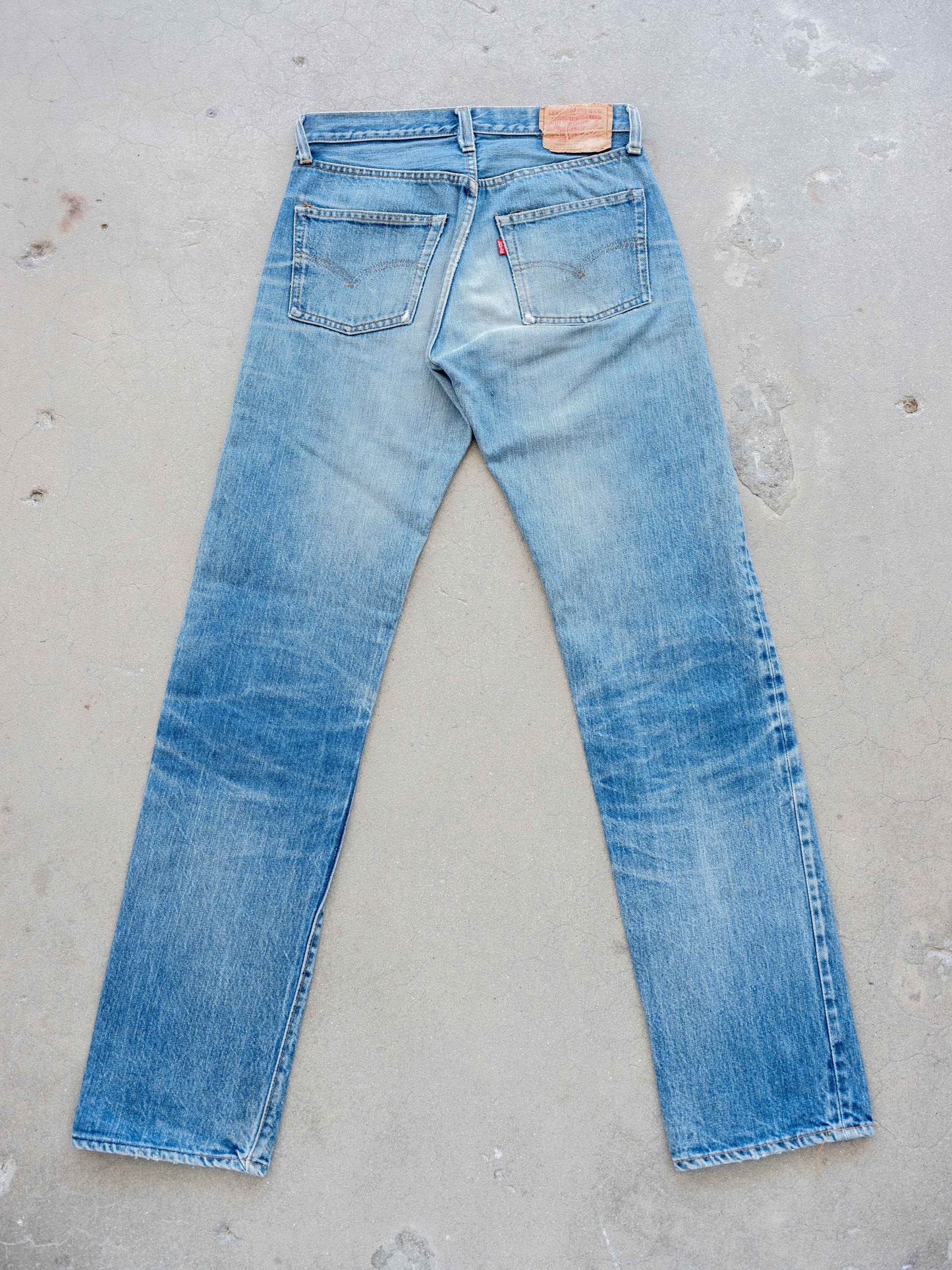 1970’s/1980’s Levi’s 501 Redlines with Whiskering in a Midwash 31W