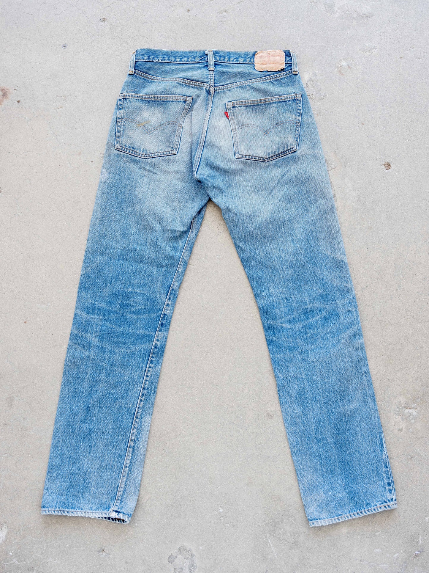 1980’s Levi’s 501s Redlines in a Midwash with Character 32W