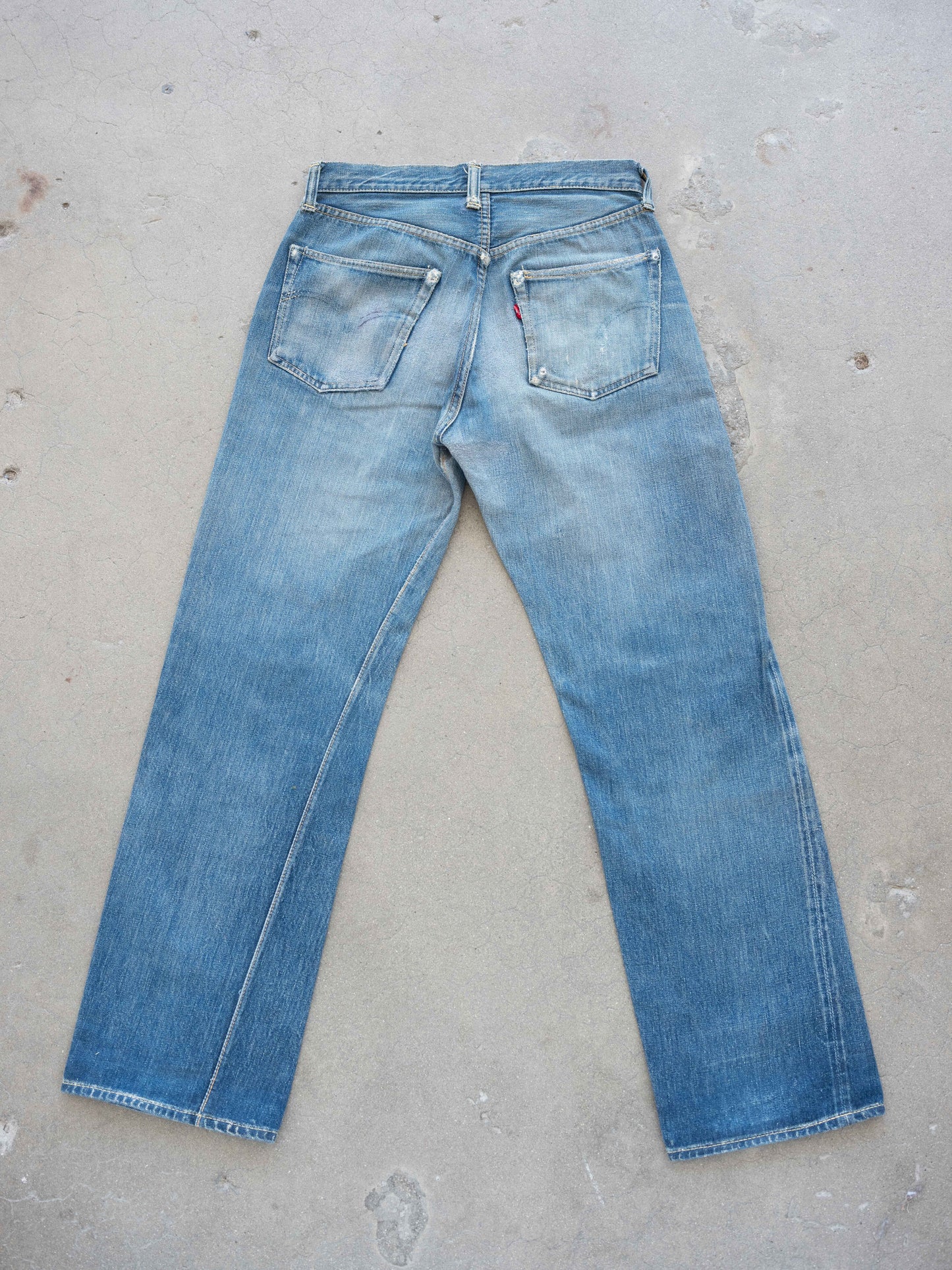 1950’s/1960’s Levi’s 501XX Big E Hidden Rivets with Repairs 30W