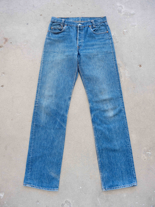 1980’s Levi’s 701s Student Fit in a Darkwash 30W